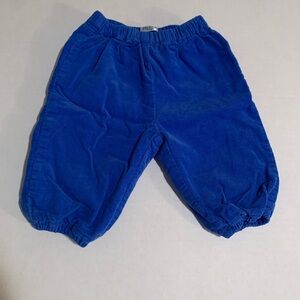Baby Boden boys 3-6 months Blue Corduroy Pants
